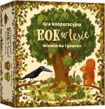 Rok w lesie. Wiewiórka i gawron